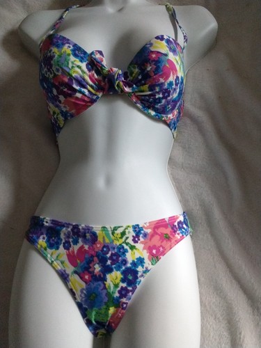 Audelle floral bikini - audelle,