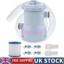 300G Electric Swimming Pool Filter Pump Aquarium Swimming Tank Water Filtration