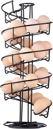 Spiral egg holder - spiral,