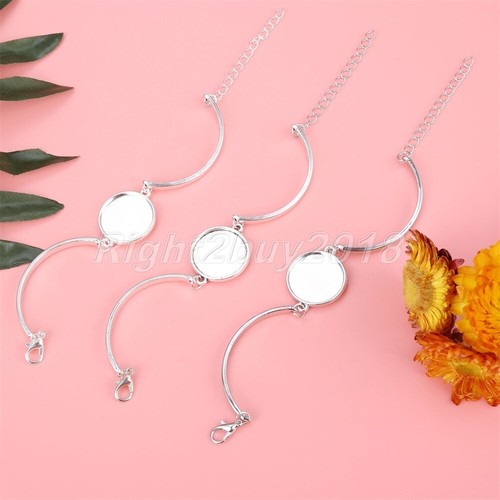 5pcs cabochon setting bracelet - cabochon,