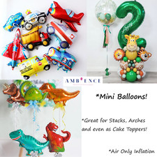 Mini Balloons Birthday Party Stacks Column Small Accessories Loot Bags Air Only