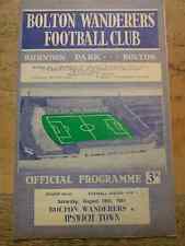 Ipswich Town AWAY programmes