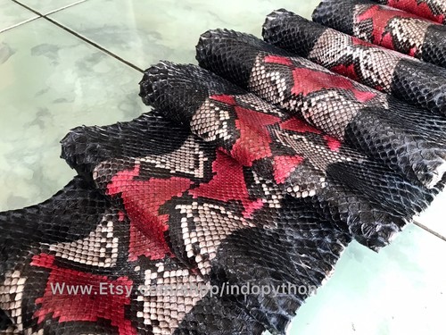 Genuine python leather exotic - genuine,