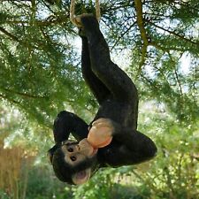 Monkey Garden Ornament Large Hanging Tree Animal Statue Outdoor Decoration Gift
