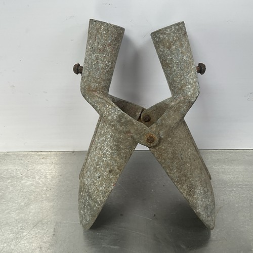 Vintage industrial post hole - vintage,