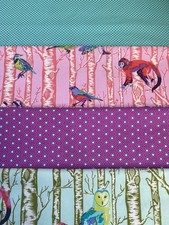 Tula Pink Forest Animal Hexy