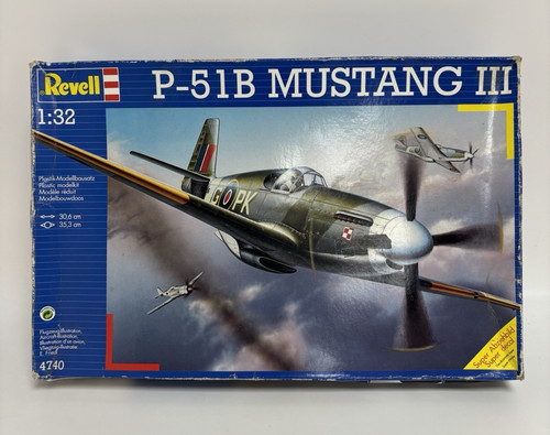 Vintage revell p 51b - revell, p-51b
