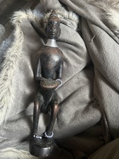 Vintage African Hand Carved