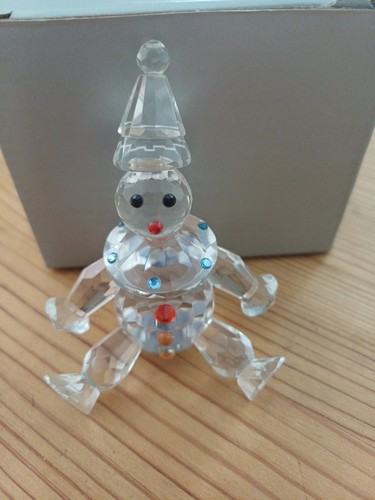 Balmoral crystal sitting clown - balmoral,