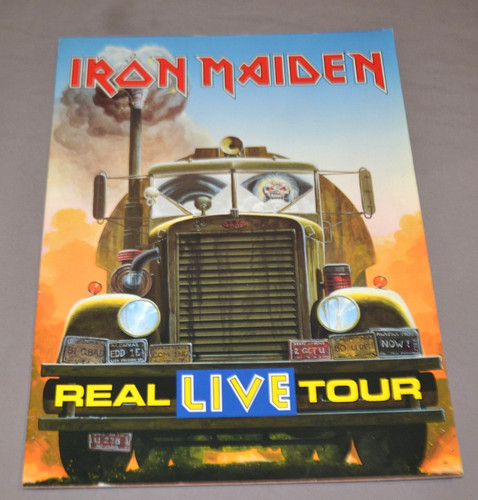 Iron maiden concert programme - iron,