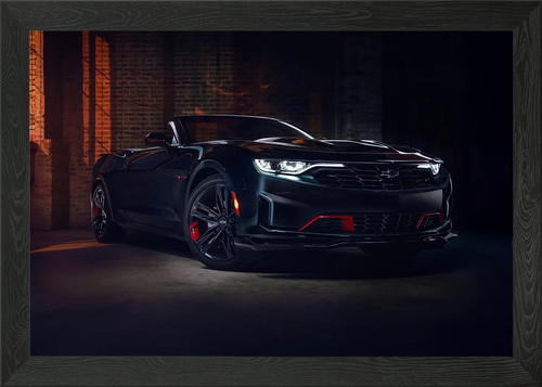 Black chevrolet camaro - chevrolet,