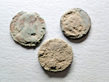 3 Ancient Roman Coins