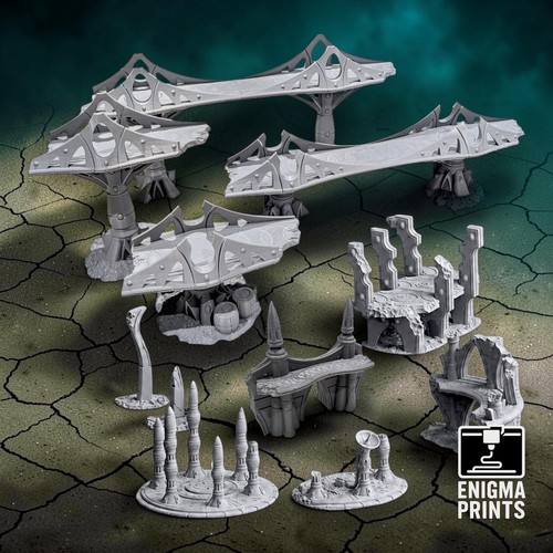 Caeleth sanctuary terrain 28mm - caeleth,