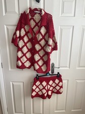 Zara Women’s Crochet Co Ord Size M-L