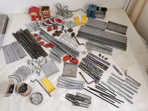 Gilbert erector set metal - set,