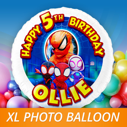 Spiderman spidey party balloon - spiderman,