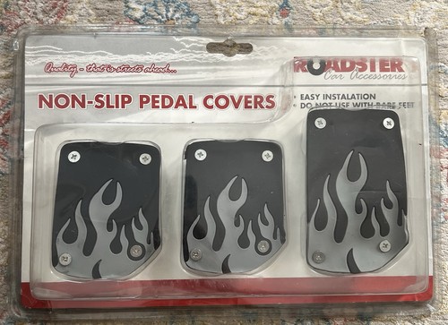 Roadster flame non slip pedal - non-slip,