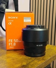 Sony FE 50mm F1.8 Prime Lens