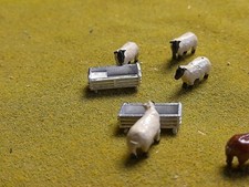 2x Oo Gauge Sheeps Cows pig