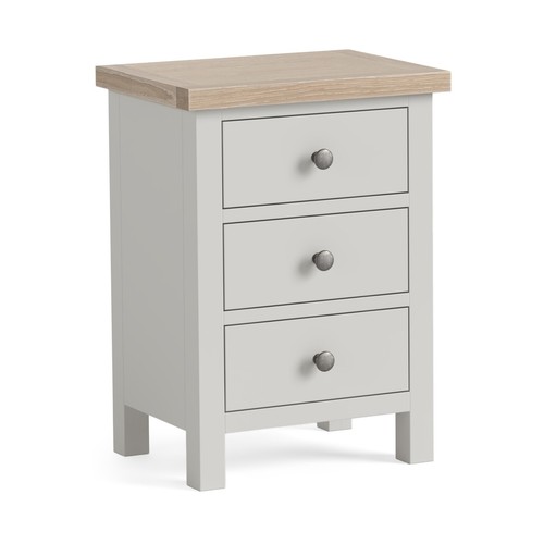 Light grey large bedside - bedside, table