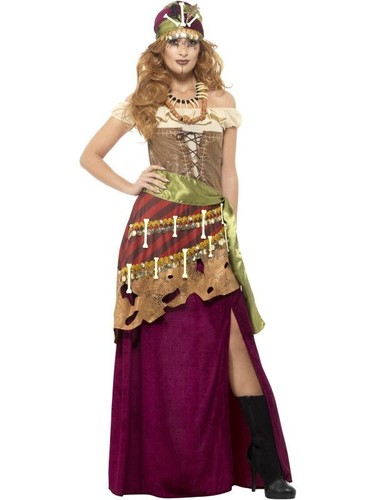 Ladies deluxe voodoo priestess - voodoo,
