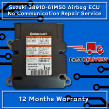 Suzuki 38910-61M50 Airbag ECU No Communication Postal Repair Service