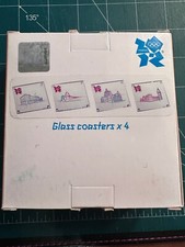 London 2012 Olympic Games Glass Coasters Set of 4