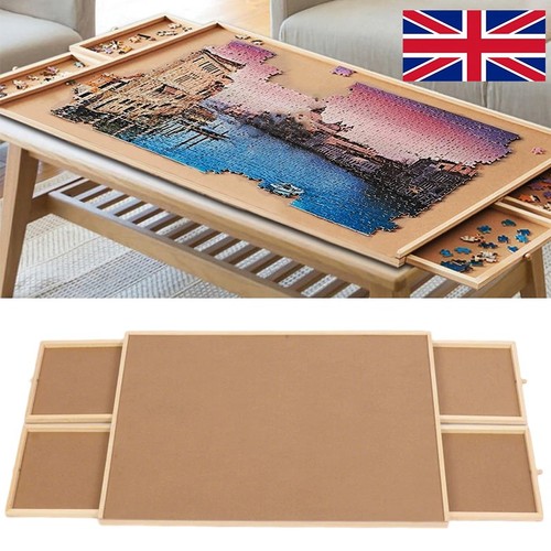 Foldable wooden jigsaw puzzle - wooden,
