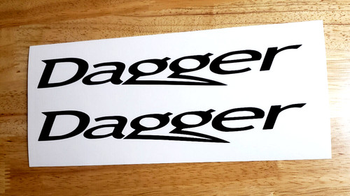 Dagger kayak canoe decals - kayak,