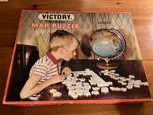 Victory plywood europe map - plywood,