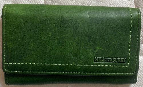 Hill burry green leather - hill, &