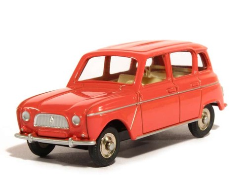 1962 renault r4l dinky - r4l,