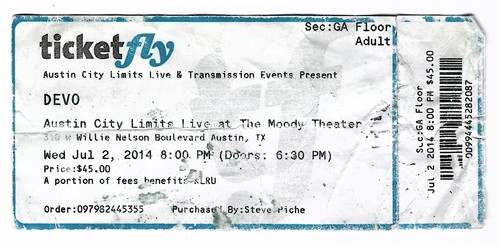 Devo austin city limits - 7/2/14,