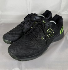 Wilson Kaos Clay 2.0 Black Lace Up Tennis/Court/Padel Shoes UK 11 EU 46