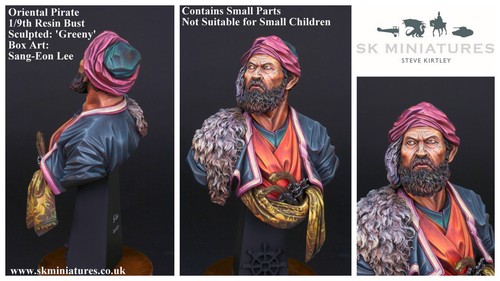 Miniatures oriental pirate - sk,