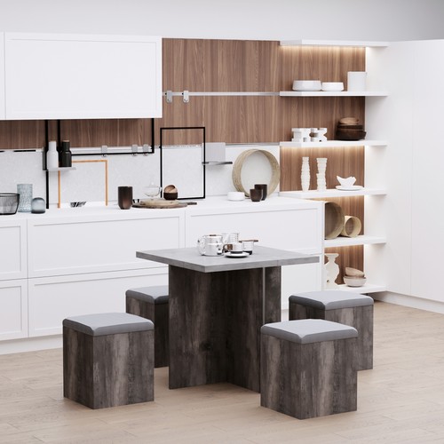 Dining set wooden - pc,