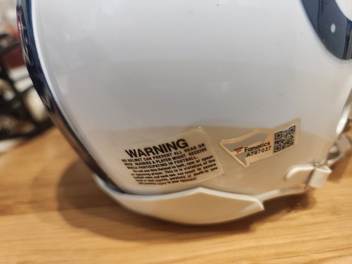 Peyton manning signed mini - manning,