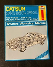 Haynes Datsun 240Z 260Z & 280Z