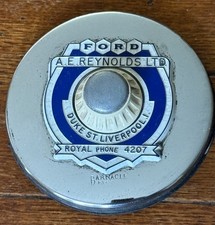 A.E. Reynolds, Duke St LIVERPOOL VINTAGE  BARNACLE CAR TAX DISC HOLDER