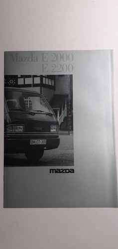 Mazda 2000 2200 brochure - 2000/e,