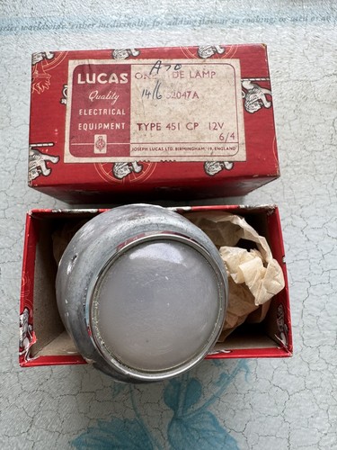 Vintage lucas 451 side light - vintage,