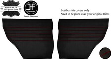 RED STITCH 2X REAR DOOR CARDS