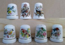 COLLECTION OF 7 BIRD DESIGN