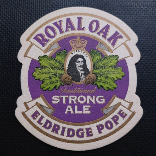 Eldridge pope beer mat cat - beer, uk