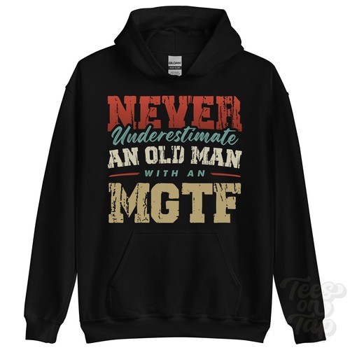 Never underestimate old man - an,