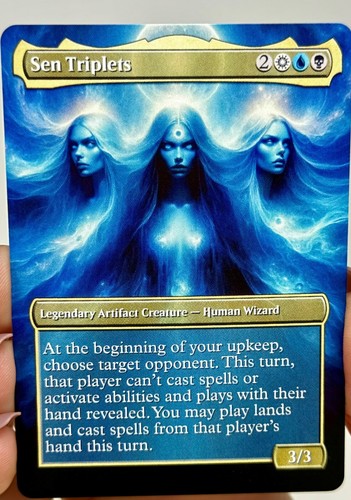 Sen triplets proxy - card, with