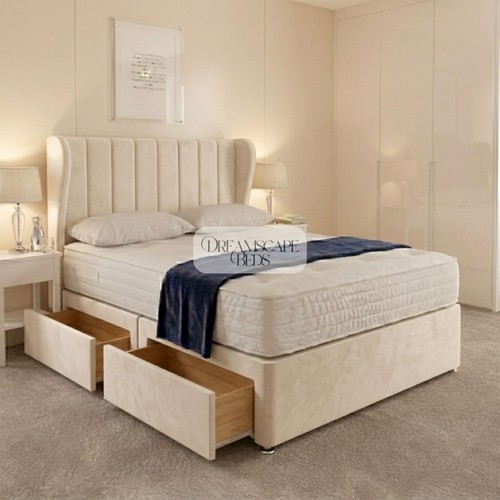 Verticalwing divan bed set - bed,