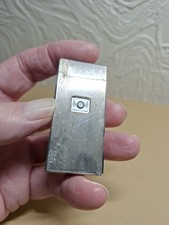 Vintage Silver Plated (Damaged)  Colibri Sensatron Gas Cigarette Lighter #1