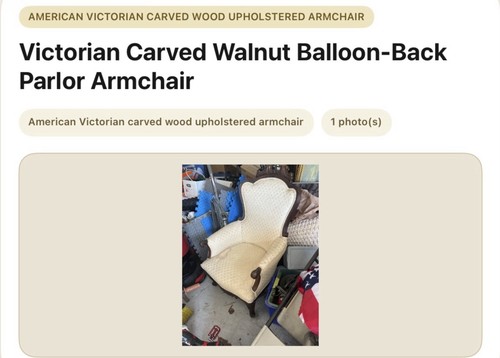 Victorian carved walnut - victorian,