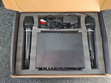 KTV Wireless Microphone System Cordless w/ Sound Mixer